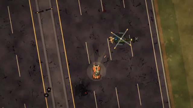 Helicopter gunship